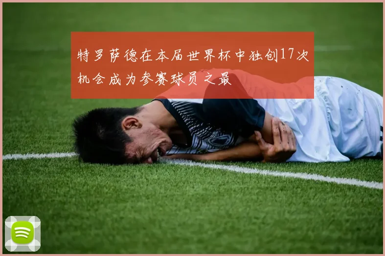 特罗萨德在本届世界杯中独创17次机会成为参赛球员之最